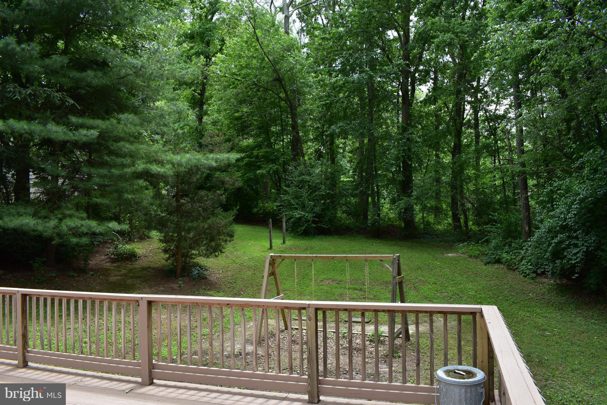 4907 Roller Road Manchester, MD 21102 - Photo 5 of 23 Back yard surrounded by trees