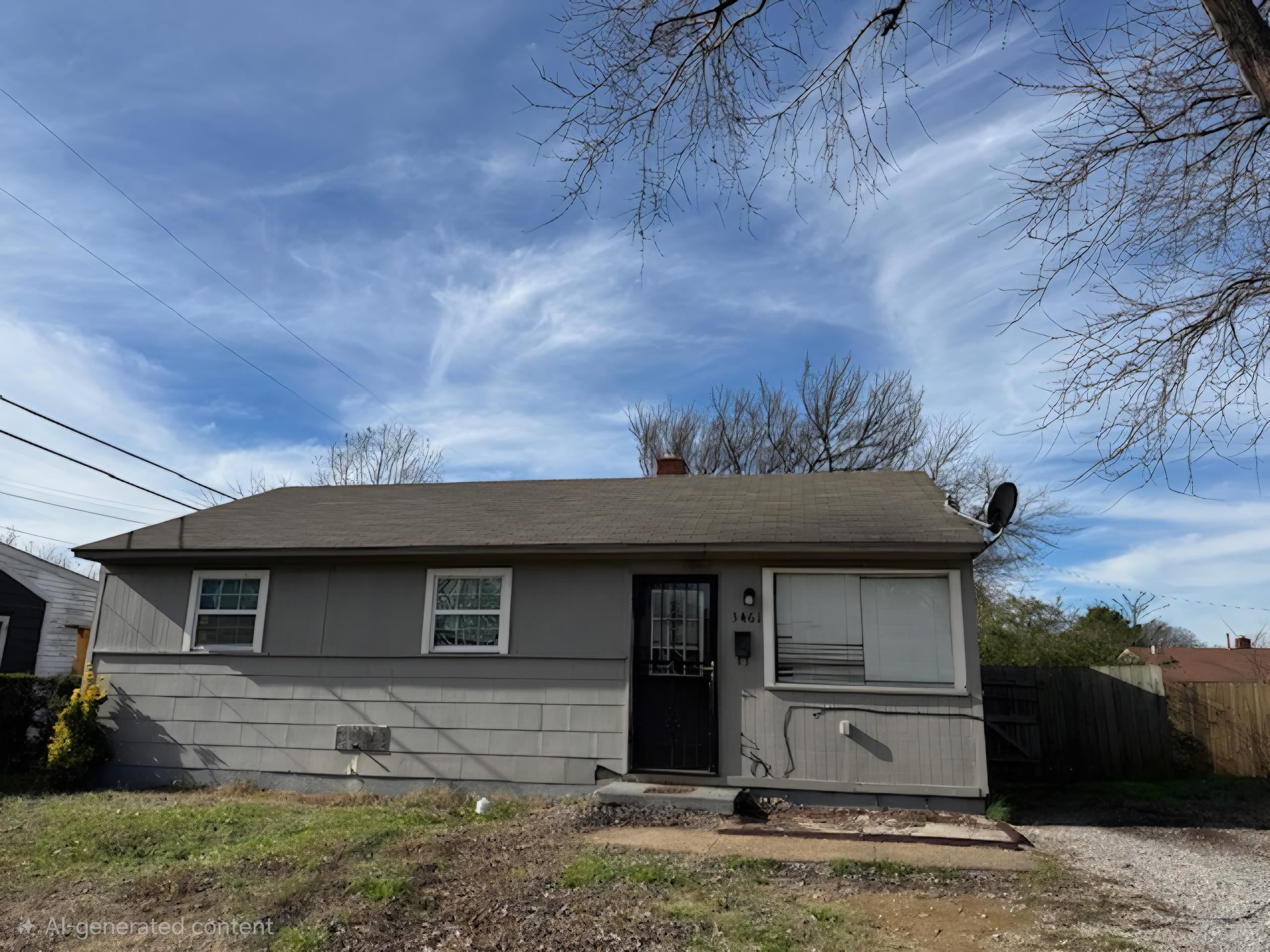 3461 Daggett Road Memphis, TN 38109 - Photo 2 of 7 a view of a house with a yard and large tree