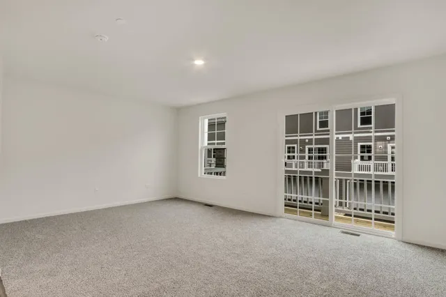 a view of empty room