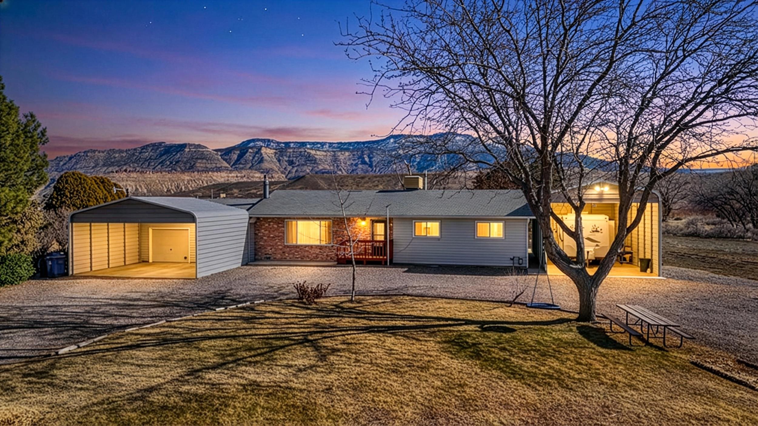 582 36 Road Palisade, CO 81526 - Photo 31 of 31 a front view of a house with a yard