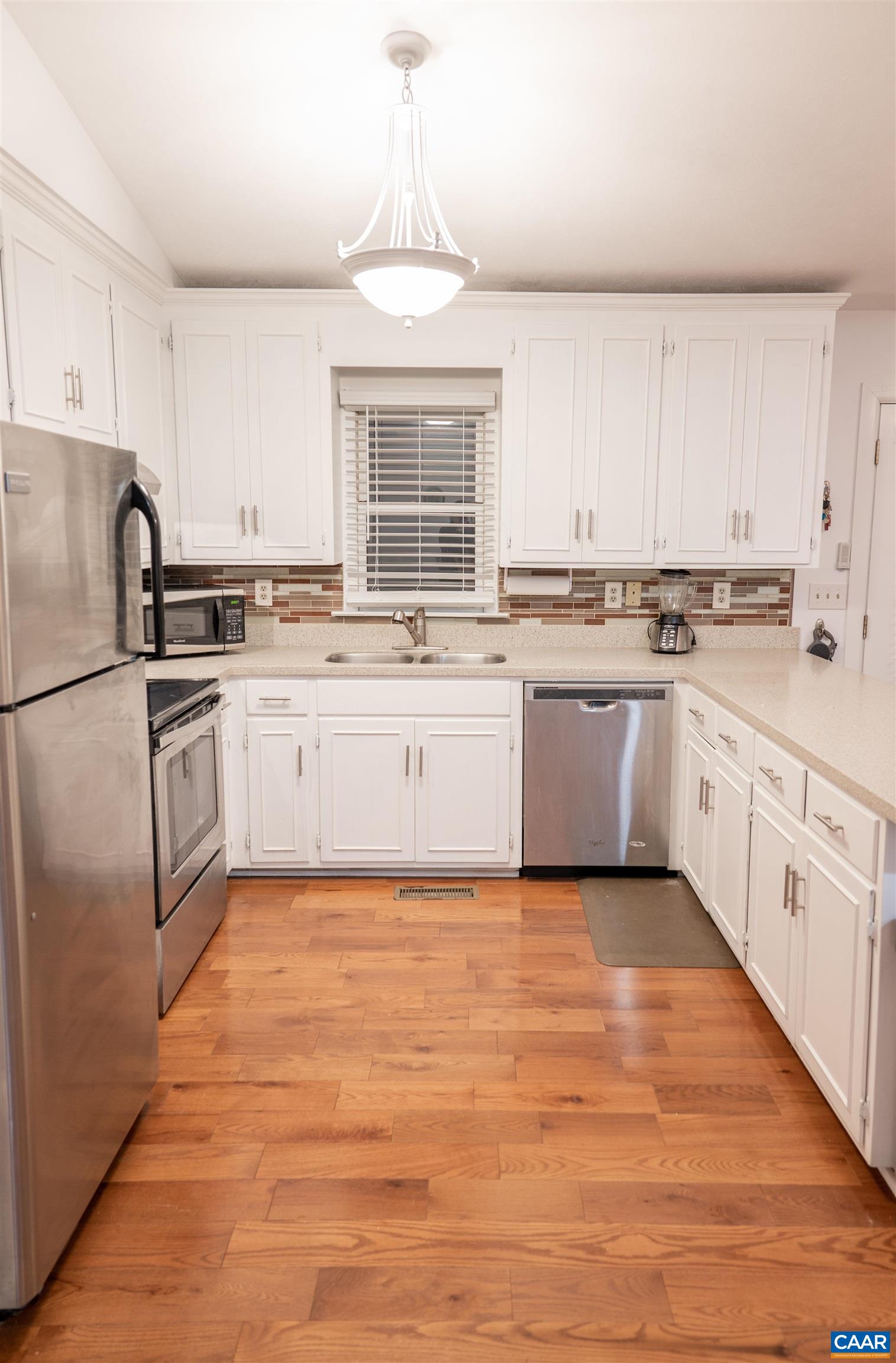 21 Rowell Road Palmyra, VA 22963 - Photo 17 of 30 a large kitchen with cabinets and stainless steel appliances