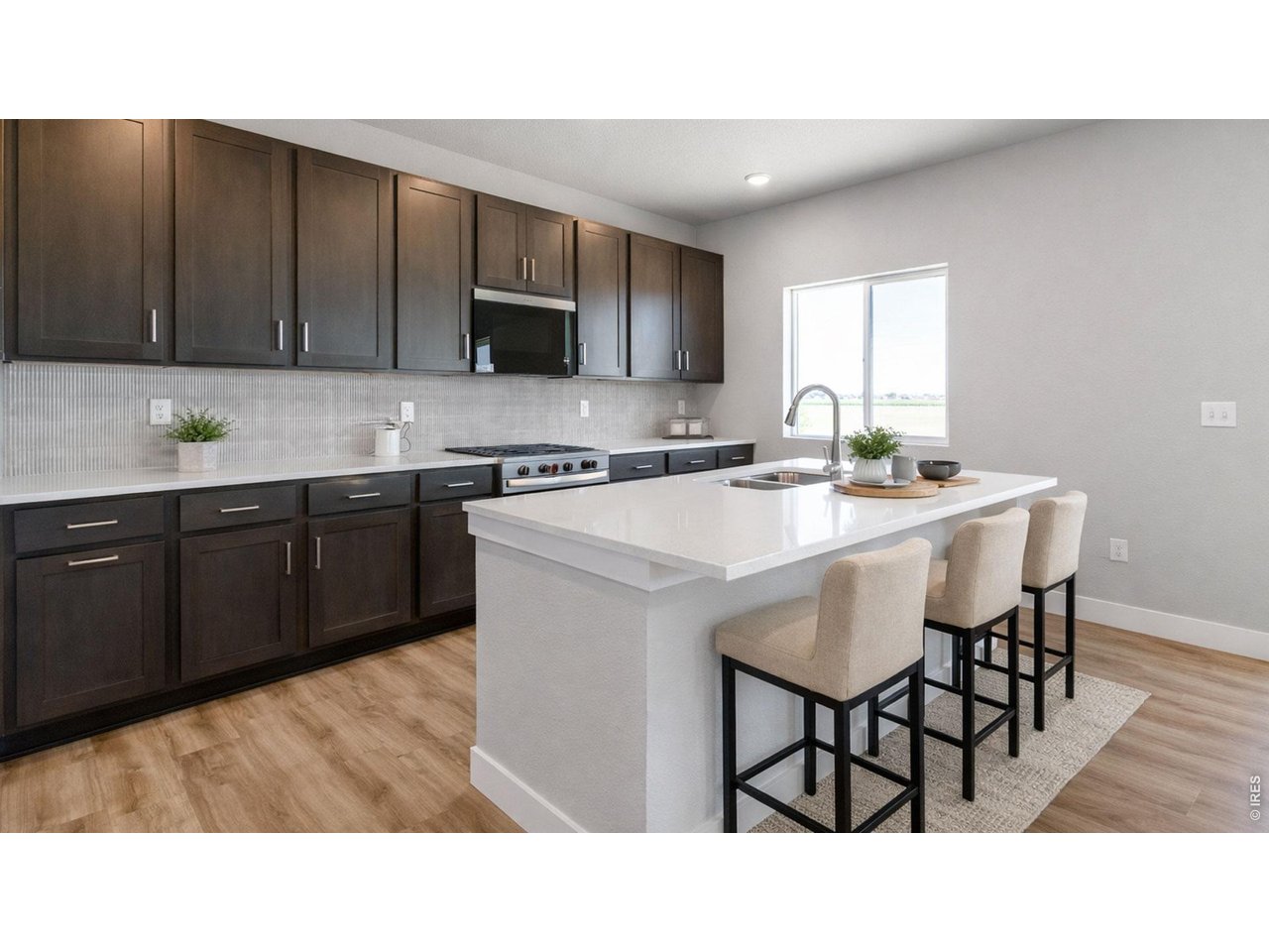 Virtually Staged Kitchen