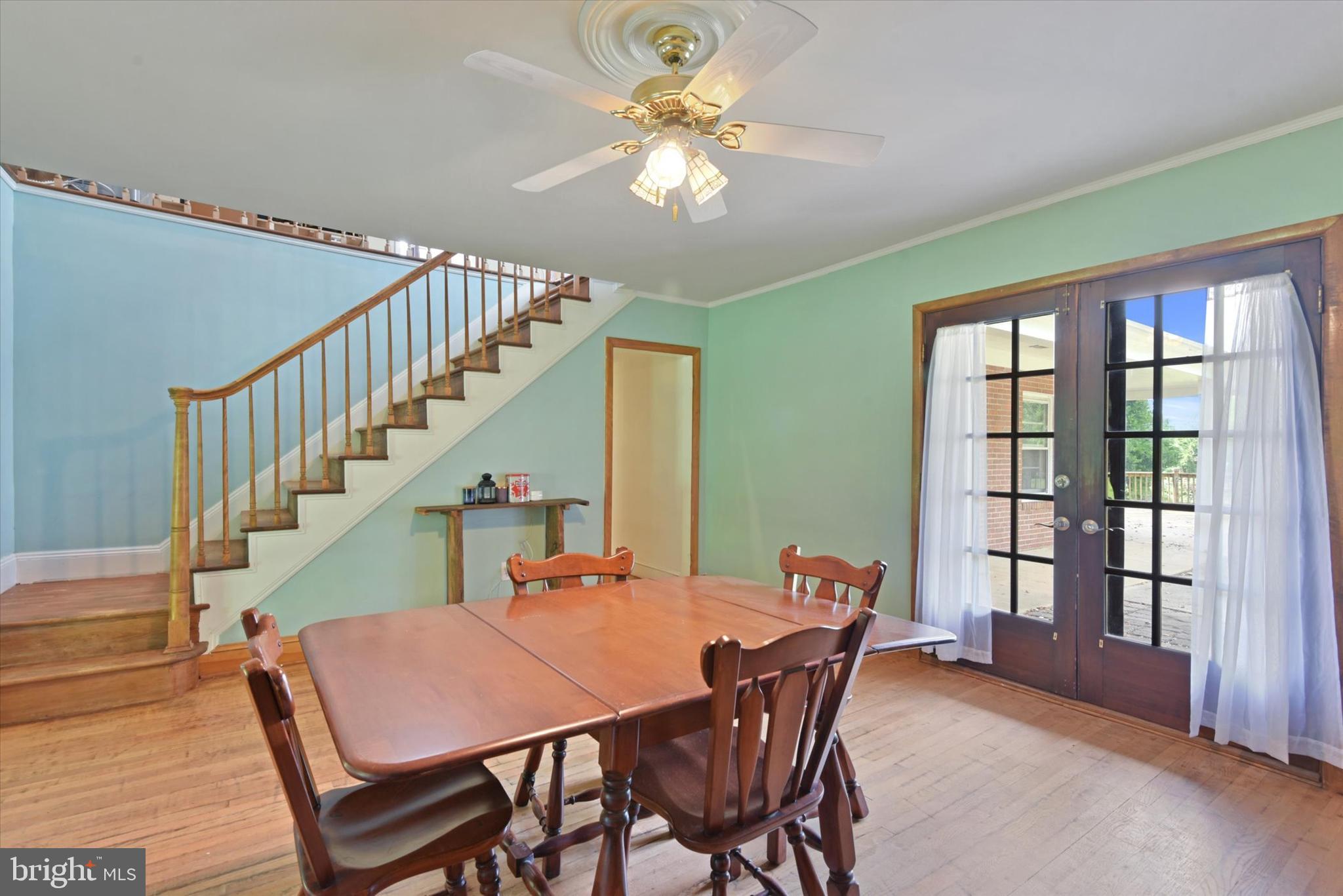 6953 Linganore Road Frederick, MD 21701 - Photo 13 of 42 DR with French doors, opens to front fenced area.