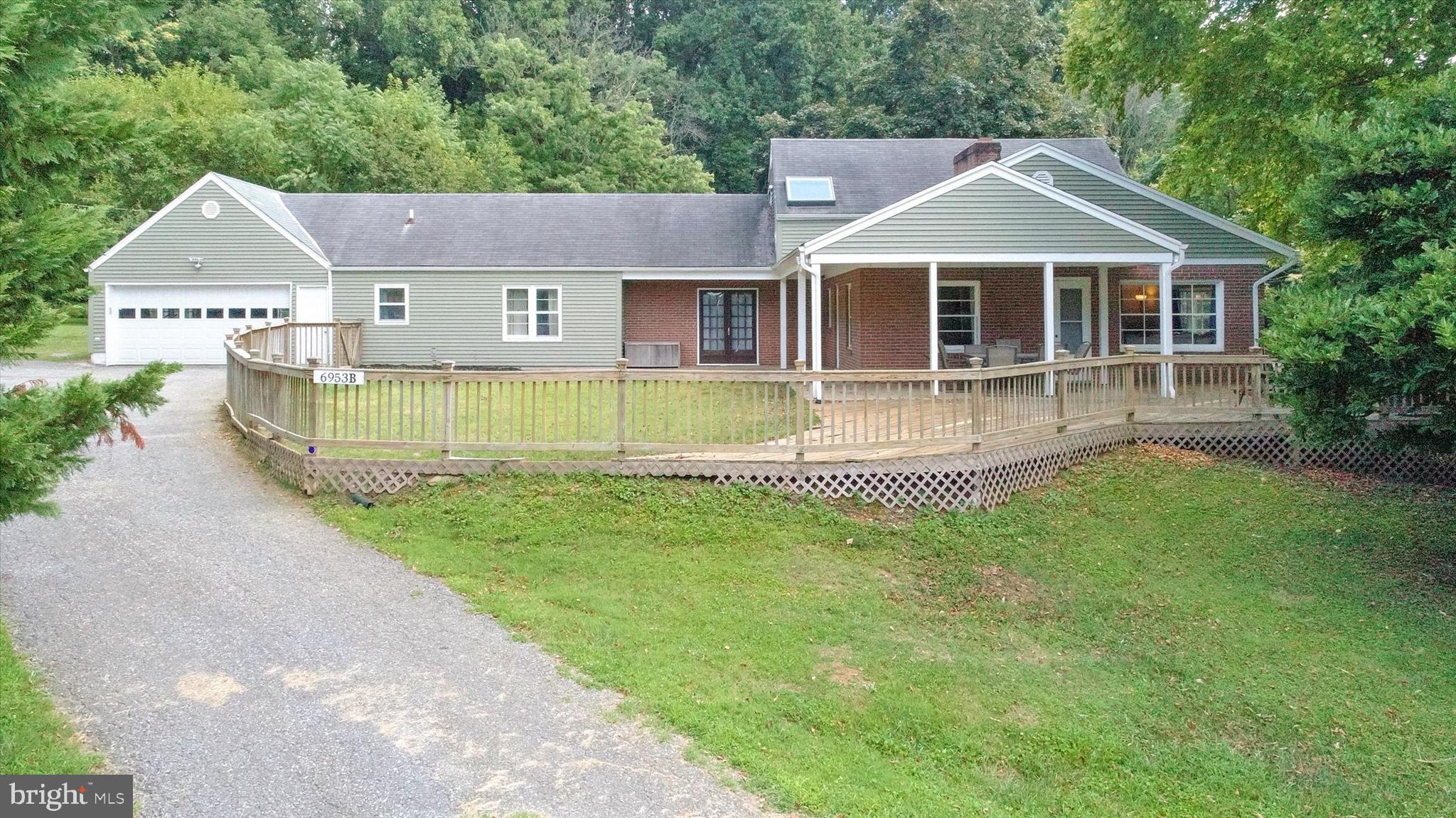 6953 Linganore Road Frederick, MD 21701 - Photo 2 of 42 Wonderfully convenient fenced area with decking!