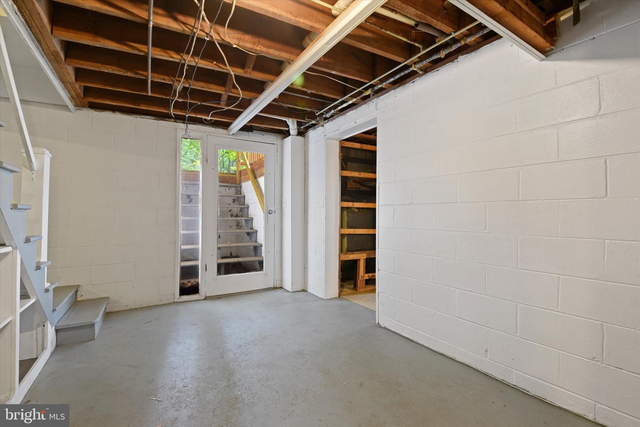 6953 Linganore Road Frederick, MD 21701 - Photo 34 of 42 Walk-up level basement - only half a flight up!