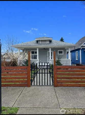 a view of a house with a balcony