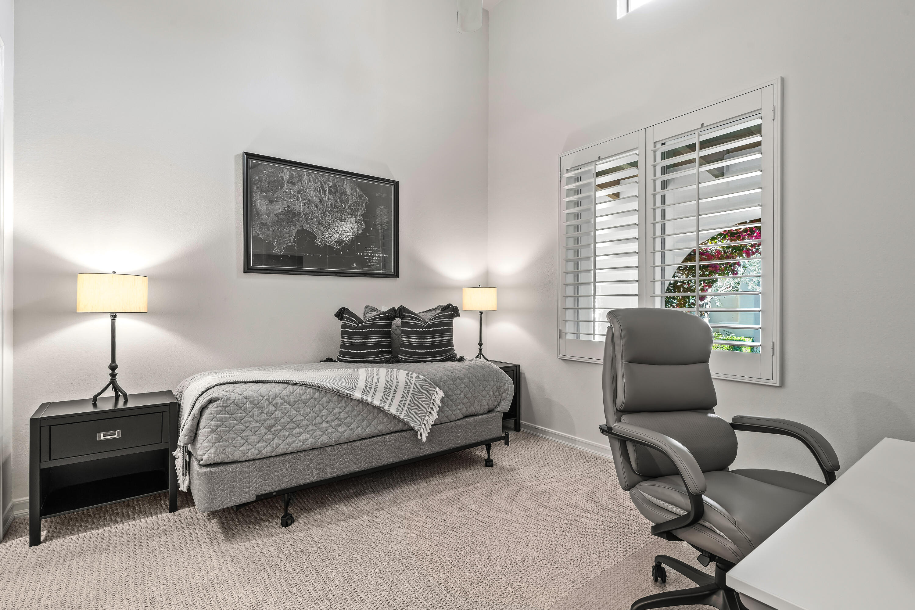 362 Loch Lomond Road Rancho Mirage, CA 92270 - Photo 21 of 26 a bedroom with bed and a window