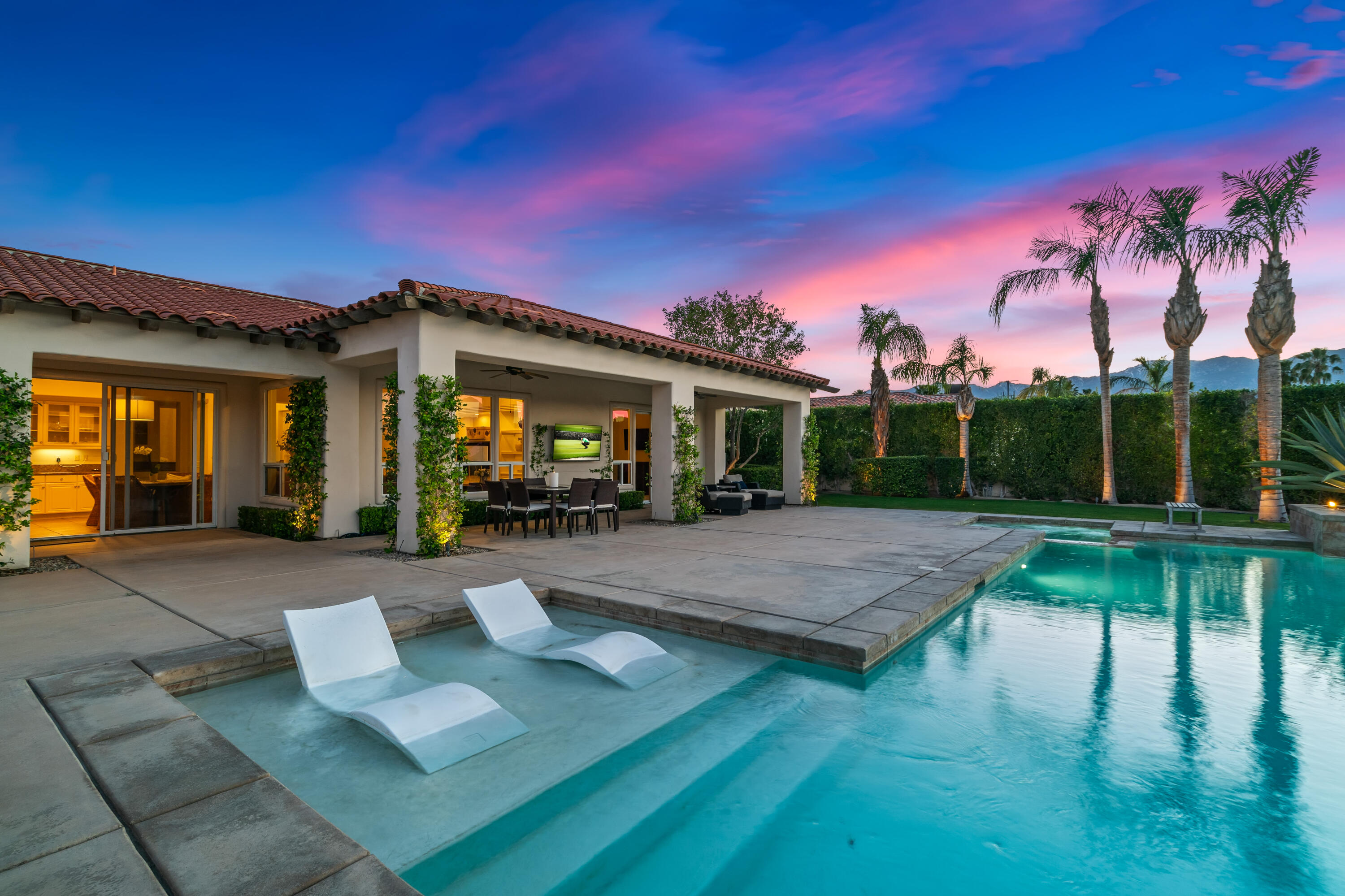 362 Loch Lomond Road Rancho Mirage, CA 92270 - Photo 25 of 26 a view of a house with backyard and sitting area