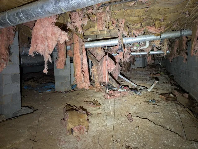 a view of water heater room