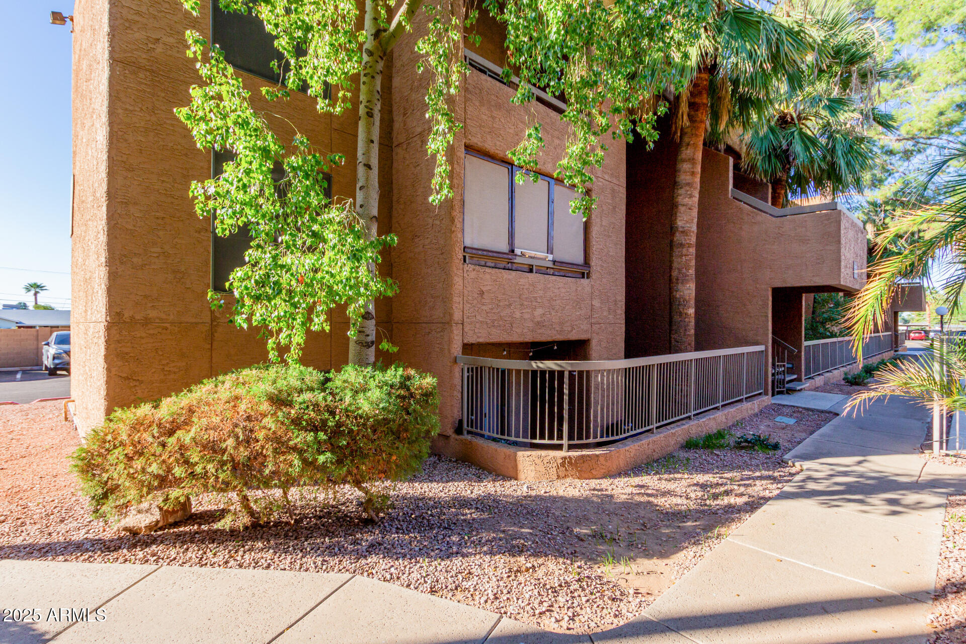 2625 East Indian School Road, Unit 238 Phoenix, AZ 85016 - Photo 21 of 29 a view of a house with a tree and plants