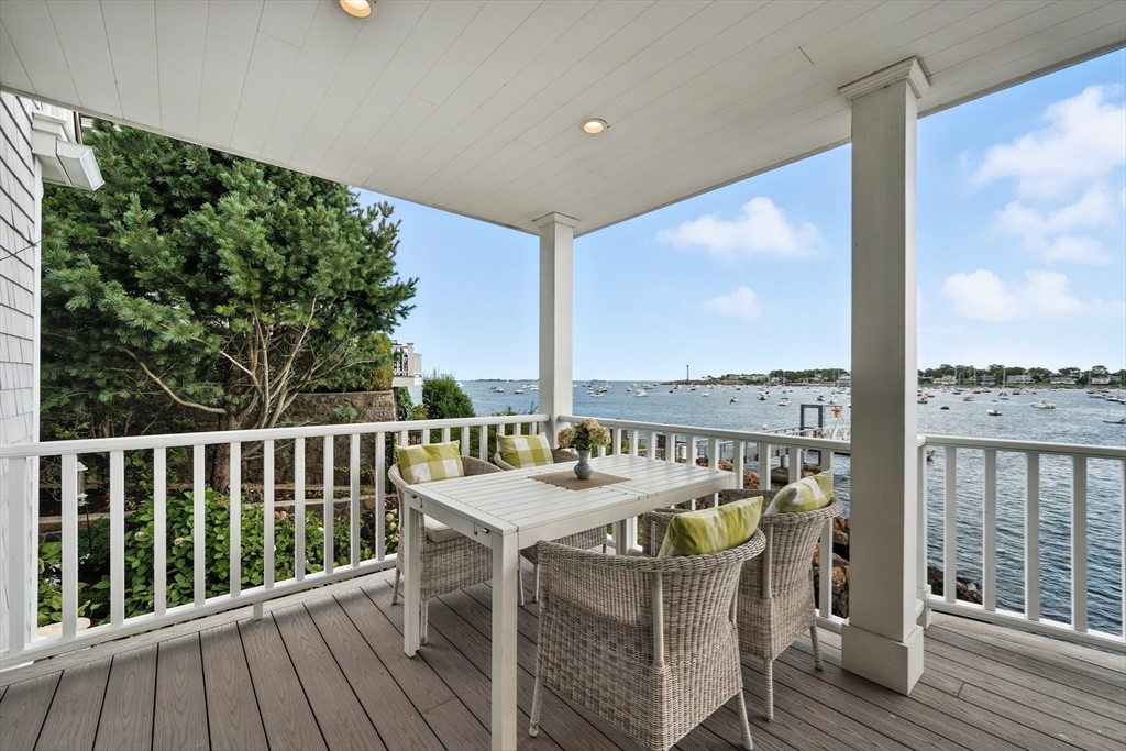 131 Front Street Marblehead, MA 01945 - Photo 17 of 41 a balcony with furniture and city view
