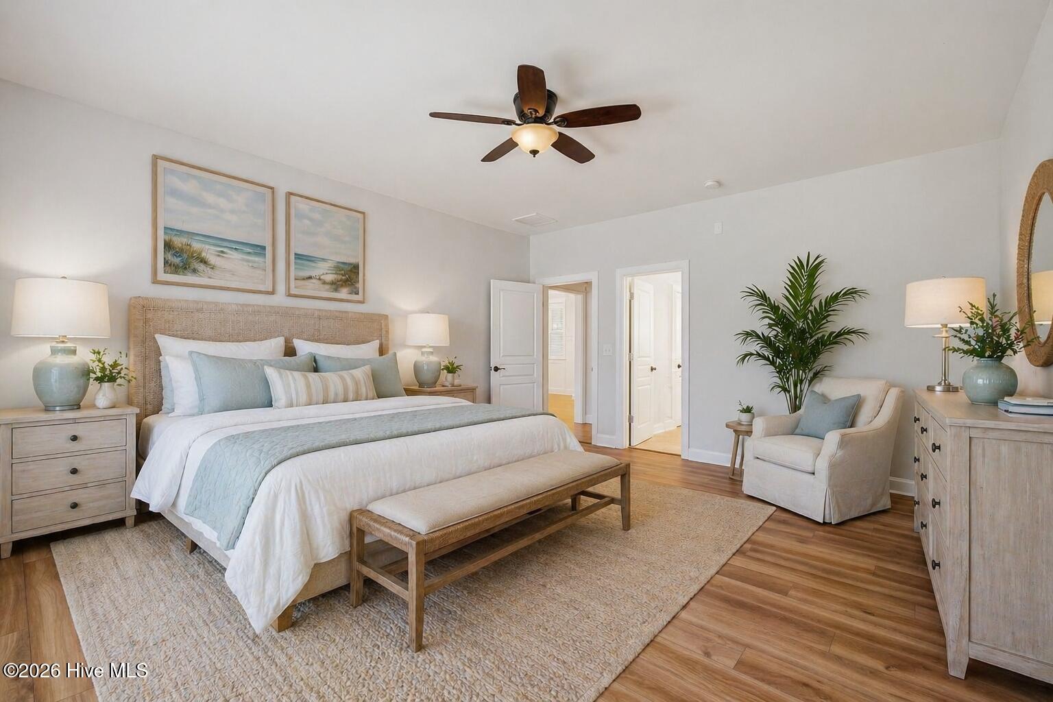 23 Stonegate Circle Hampstead, NC 28443 - Photo 10 of 64 Primary Bedroom - Staged