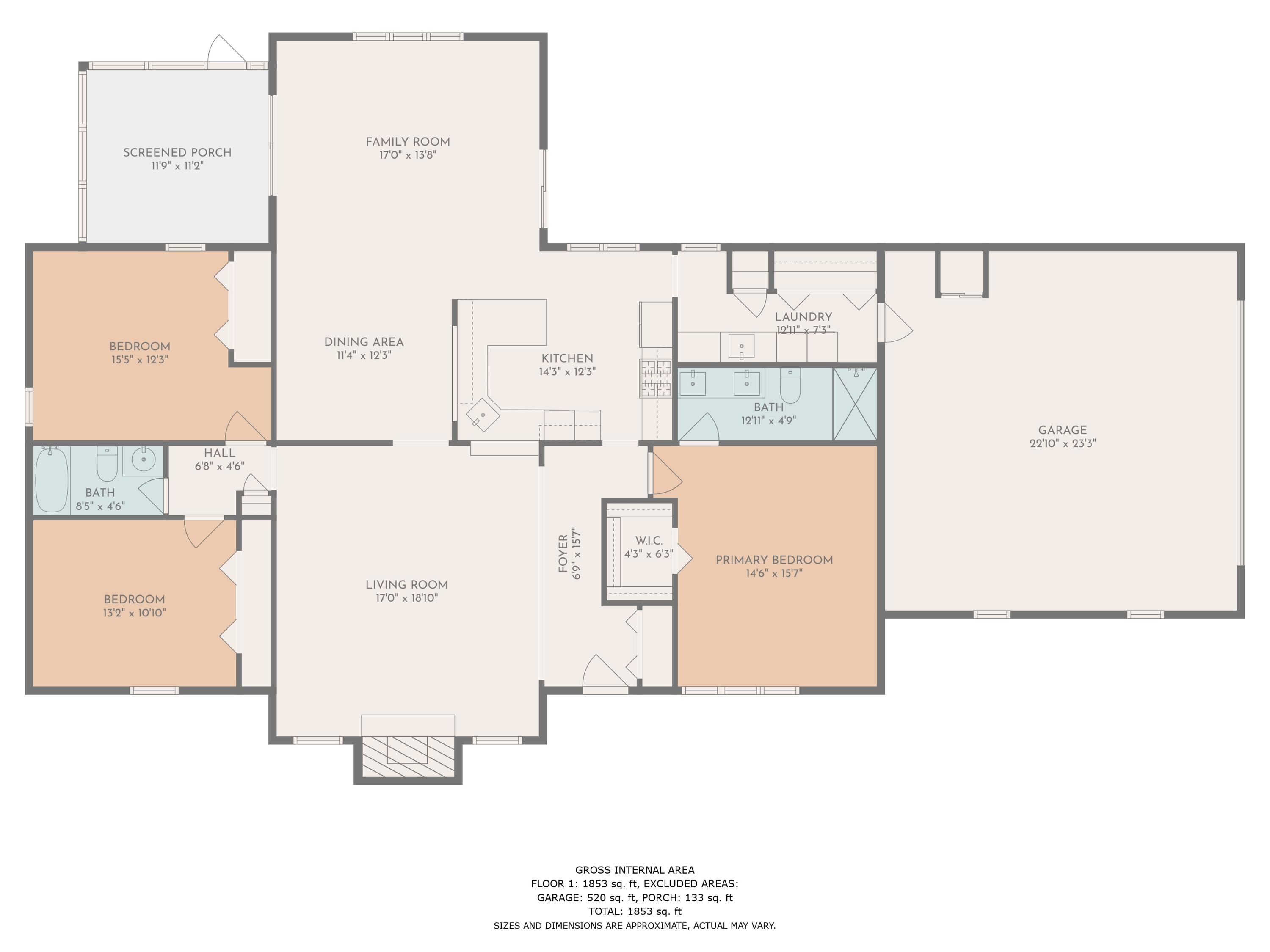 432 Stayman Road Roanoke, VA 24019 - Photo 27 of 27 27-Floor Plan