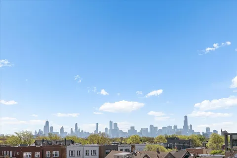 a view of a city with a city