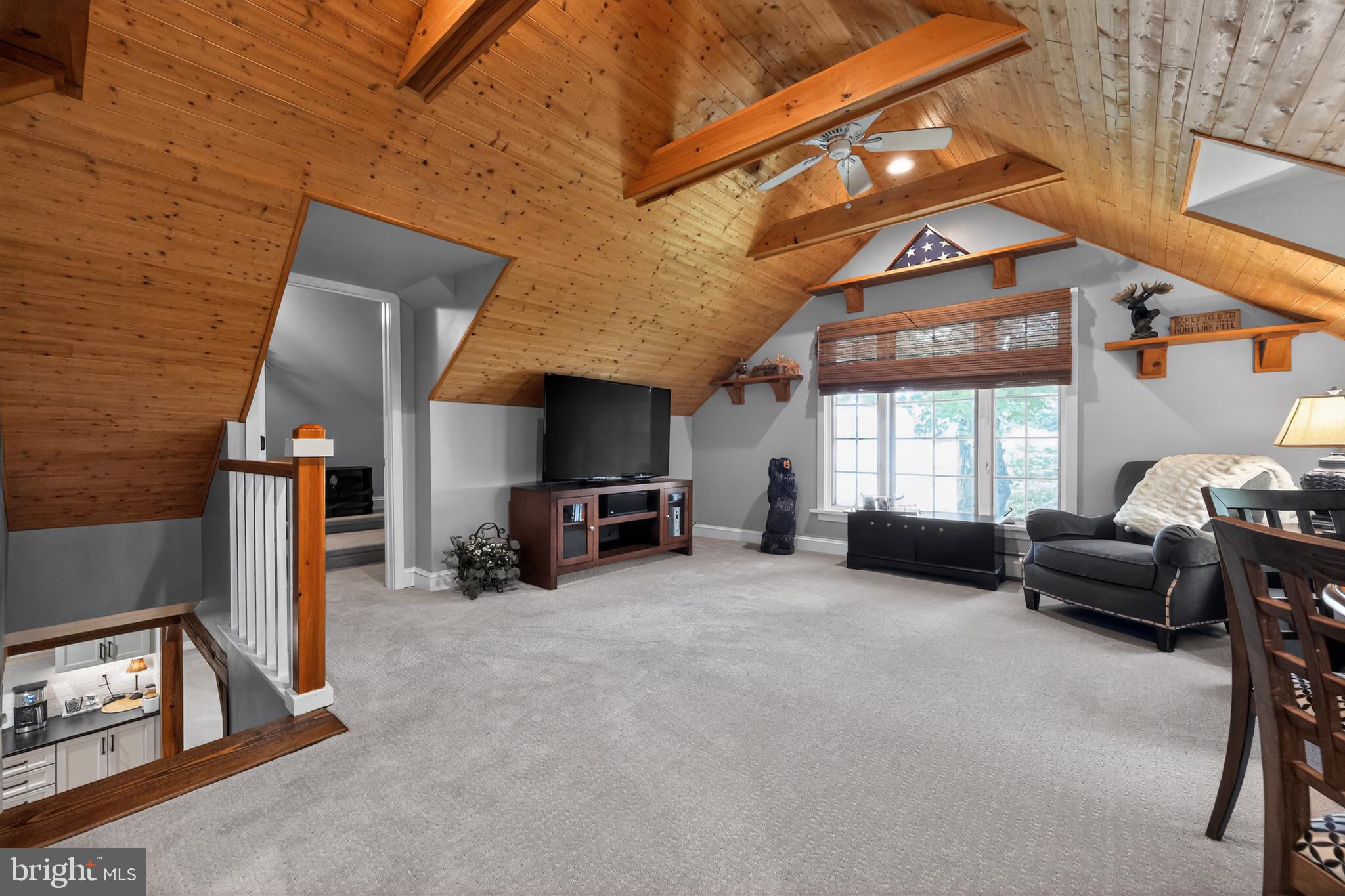 460 Wells Road Doylestown, PA 18901 - Photo 32 of 65 Charming loft with rustic beams.