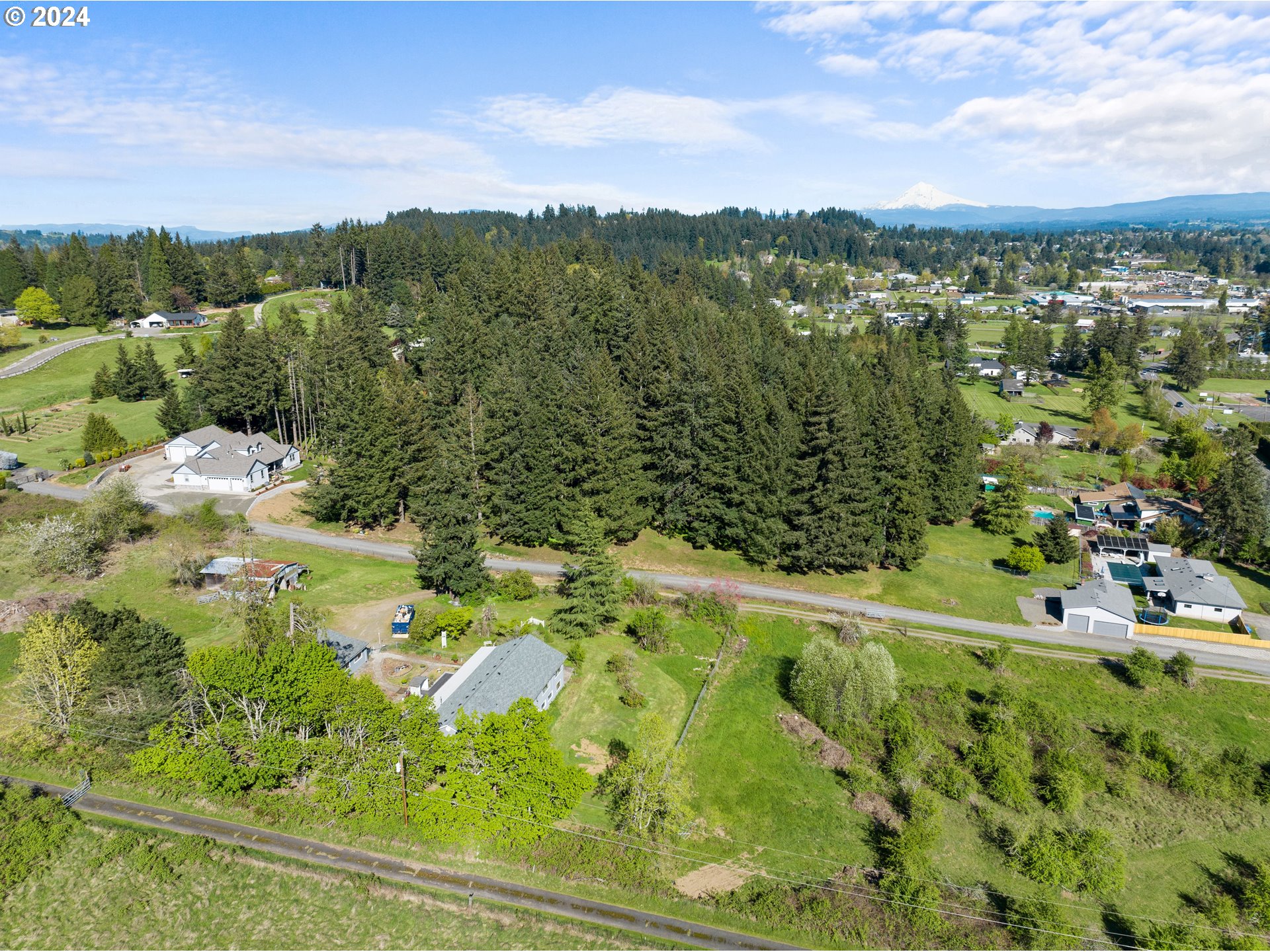 18787 Southeast Sunnyside Road Damascus, OR 97089 - Photo 34 of 36 a view of a garden with an outdoor seating