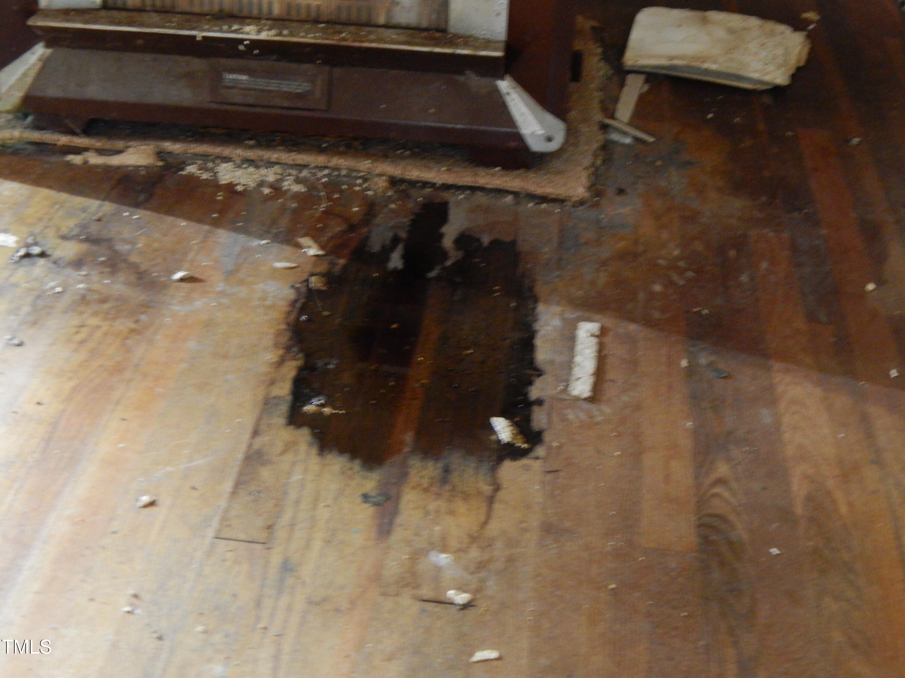 1108 Buckhorn Road Mebane, NC 27302 - Photo 31 of 31 Wet floor roof leak