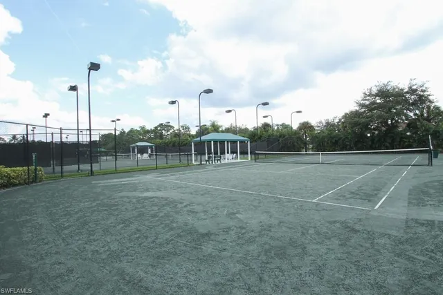 a view of a basketball court