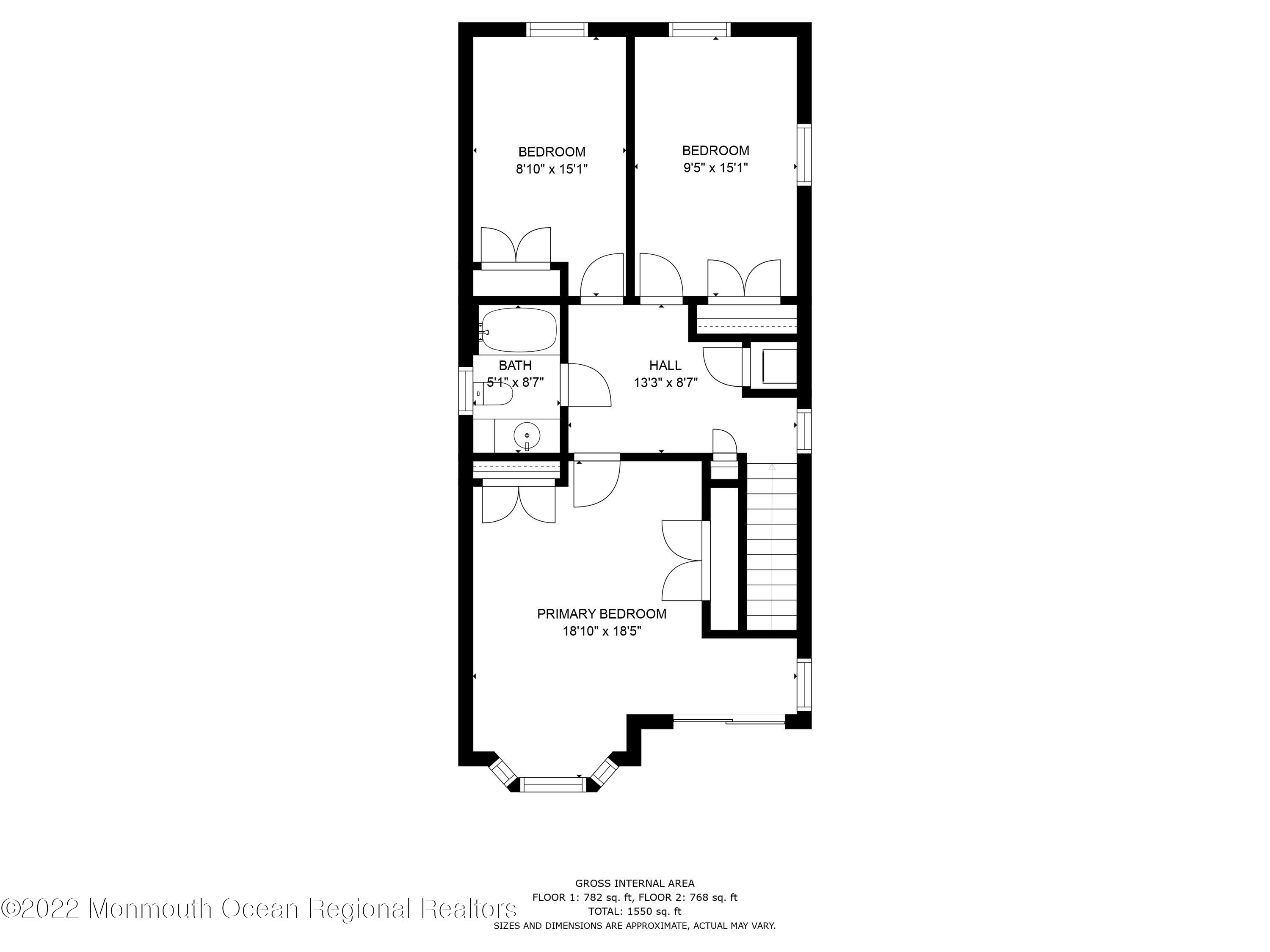 100 Maple Place Keyport, NJ 07735 - Photo 35 of 35 a picture of floor plan