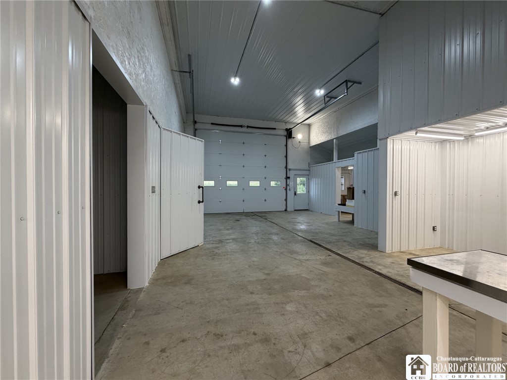 1546 Swede Road Harmony, NY 14710 - Photo 11 of 50 Commercial kitchen...Another overhead door in the back
