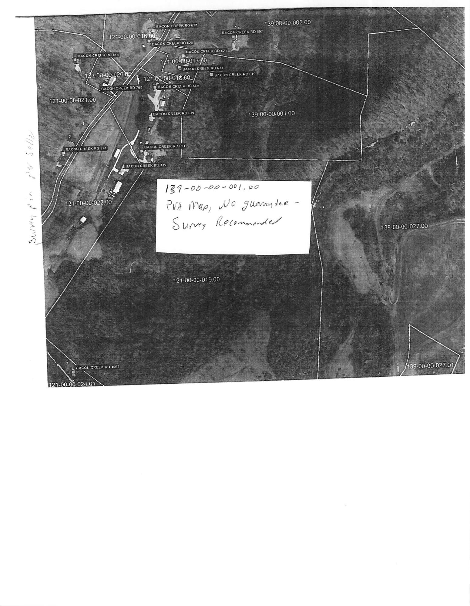619 Bacon Creek Road Corbin, KY 40701 - Photo 2 of 25 Map for Bacon Creek