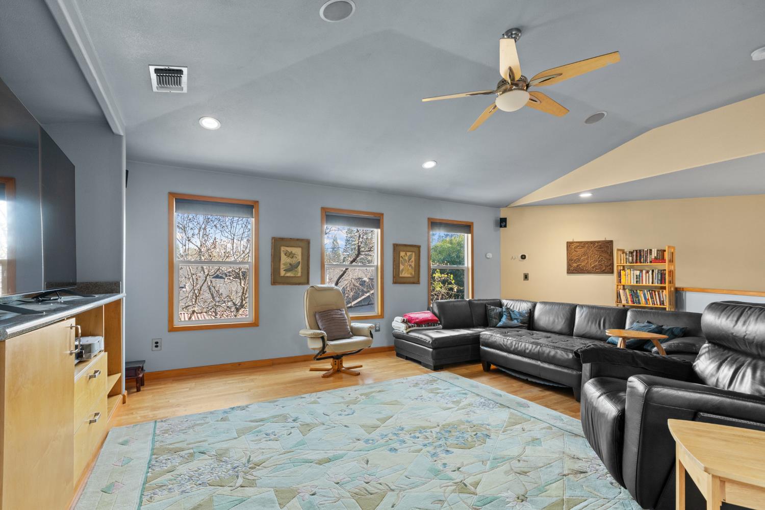4838 Robertson Avenue Carmichael, CA 95608 - Photo 35 of 52 a living room with furniture and a flat screen tv