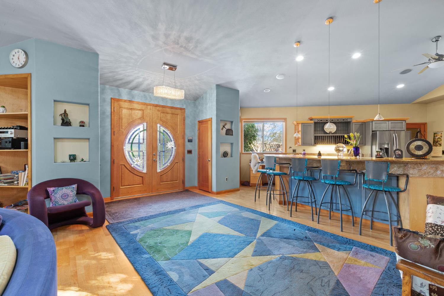 4838 Robertson Avenue Carmichael, CA 95608 - Photo 5 of 52 a living room with furniture and kitchen view