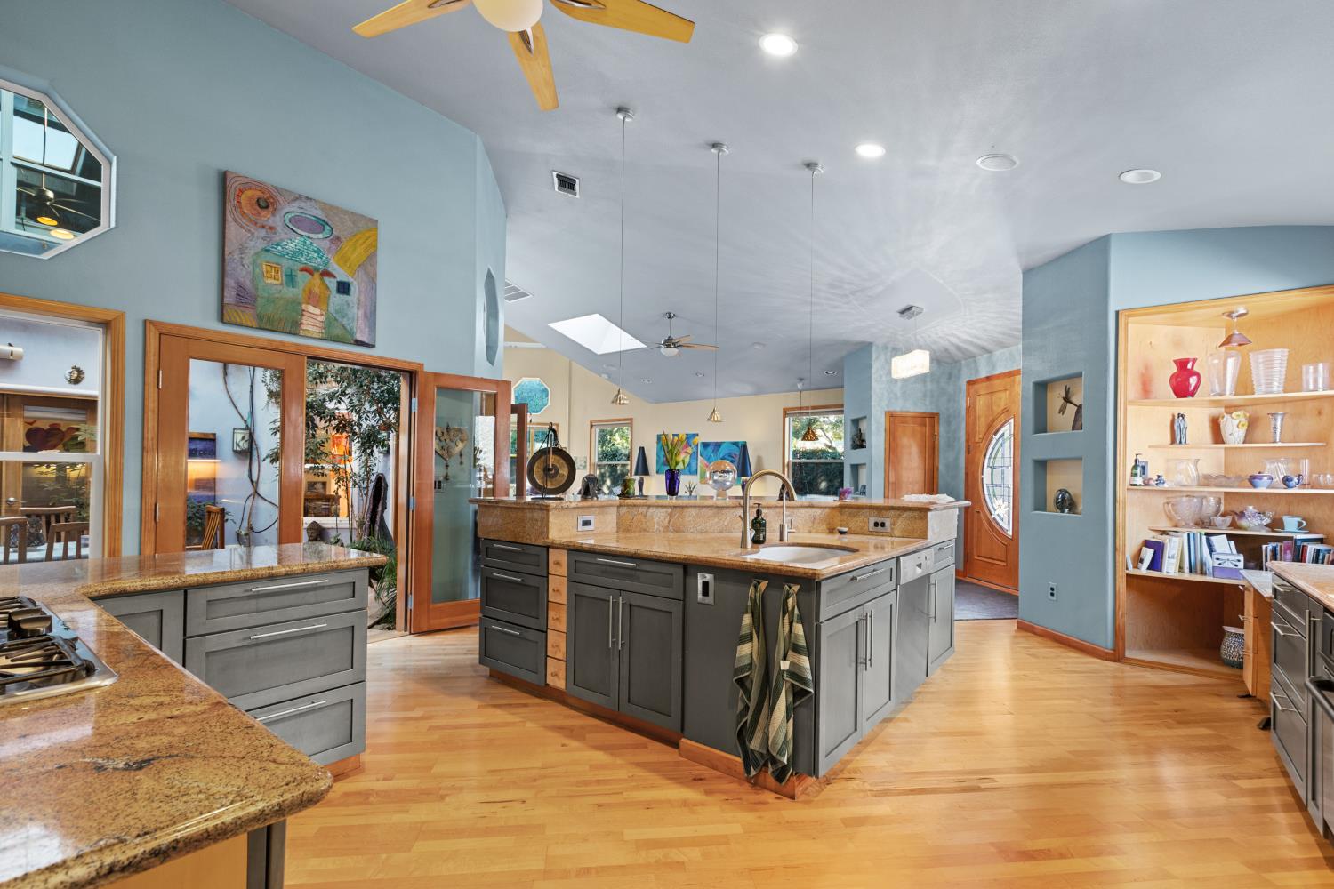 4838 Robertson Avenue Carmichael, CA 95608 - Photo 8 of 52 a large kitchen with stainless steel appliances granite countertop a large counter top and stainless steel appliances