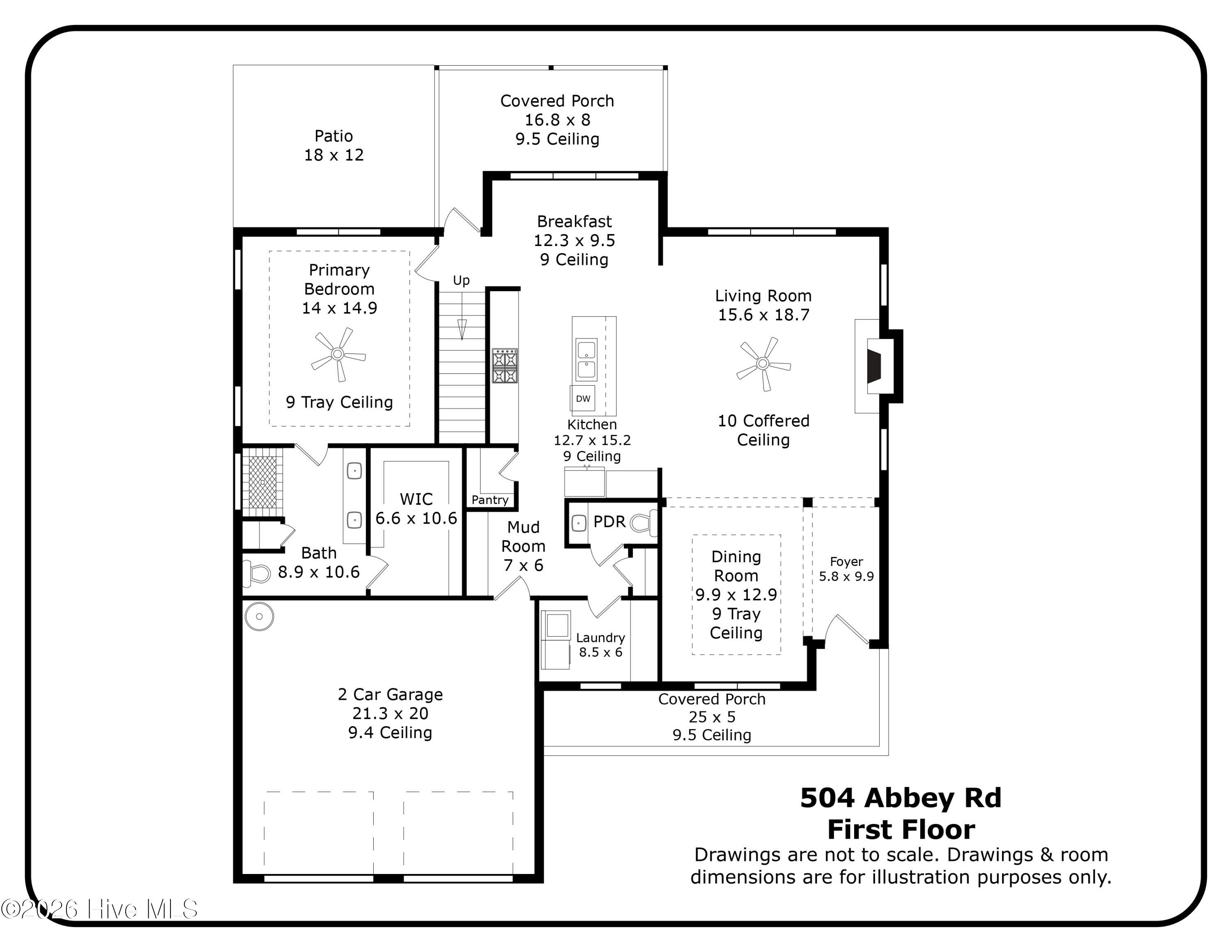504 Abbey Road Carthage, NC 28327 - Photo 73 of 74 504 Abbey Rd_First Floor_page-0001