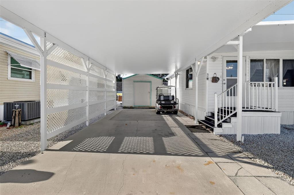 a view of a house with a sitting area