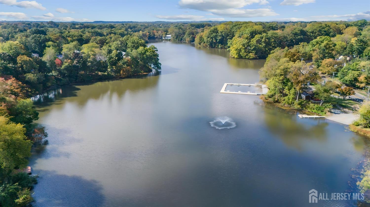3 Harrison Avenue Aberdeen, NJ 07747 - Photo 43 of 46 an aerial view of residential houses with outdoor space and lake view