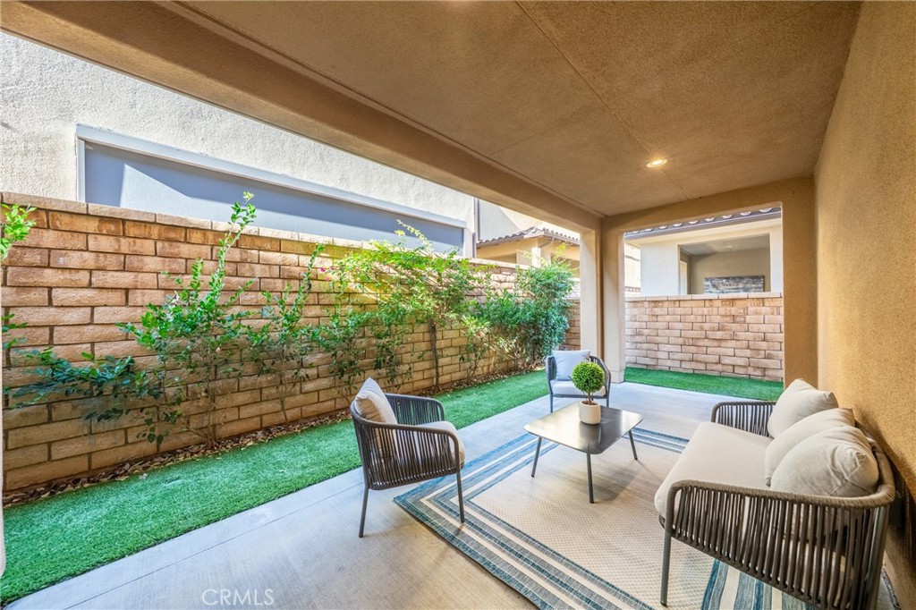 215 Bryce Run Lake Forest, CA 92630 - Photo 28 of 33 a outdoor living space with furniture and garden