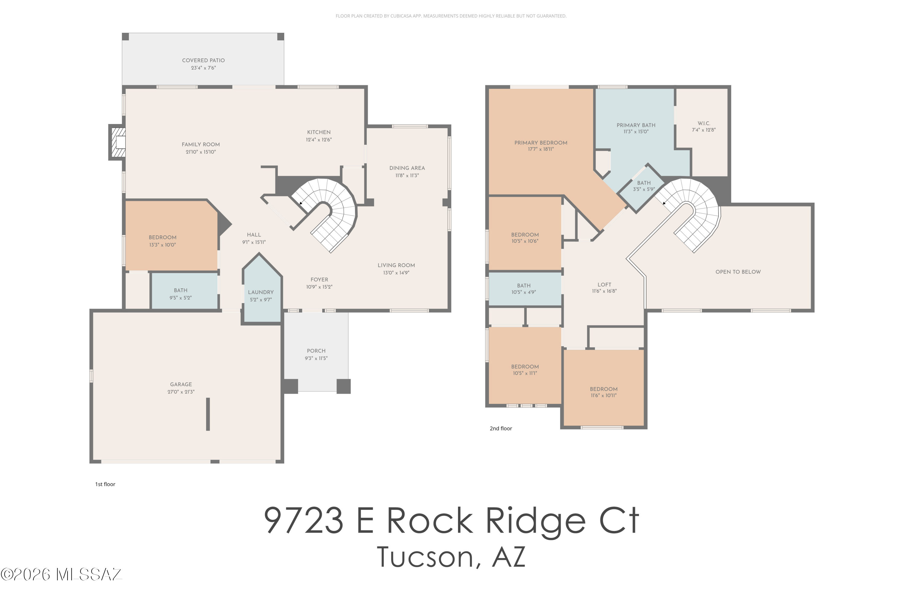9723 East Rock Ridge Court Tucson, AZ 85749 - Photo 51 of 51