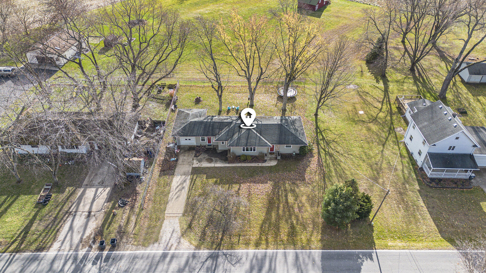 5030 North Branch Road Benton Harbor, MI 49022 - Photo 29 of 34 Aerial