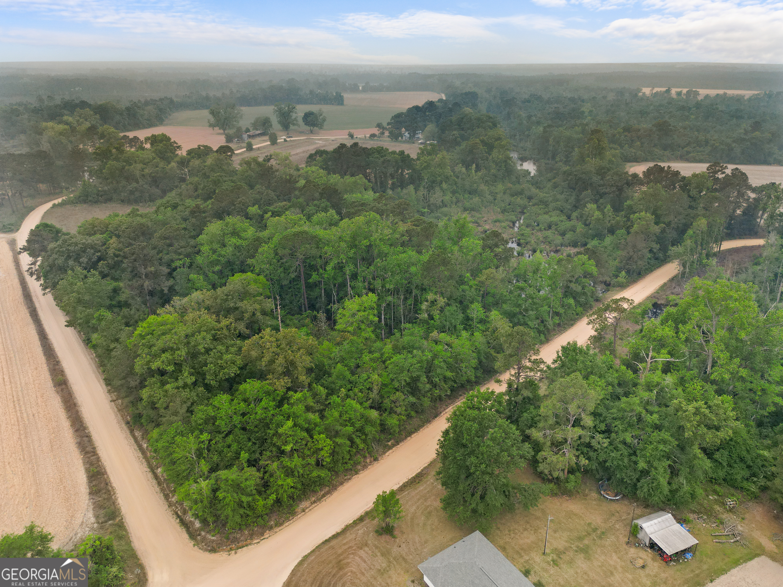 565 Bragg Road Brooklet, GA 30415 - Photo 42 of 44 a view of a lake from a balcony