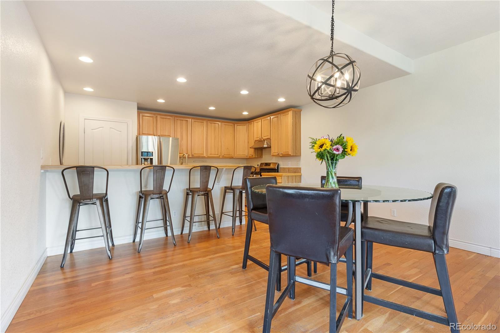 3345 Russell Gulch Road, Unit A Evergreen, CO 80439 - Photo 14 of 34 a view of a dining room with furniture