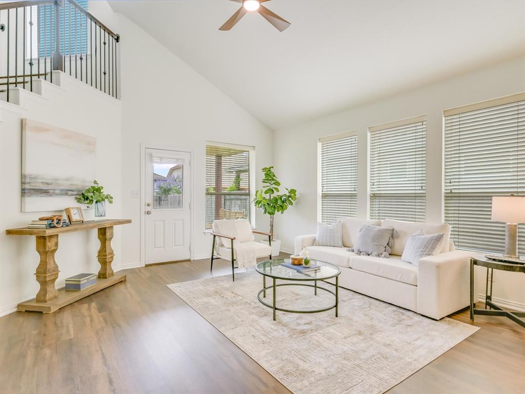736 Bonnet Boulevard Georgetown, TX 78628 - Photo 6 of 27 a living room with furniture and a large window