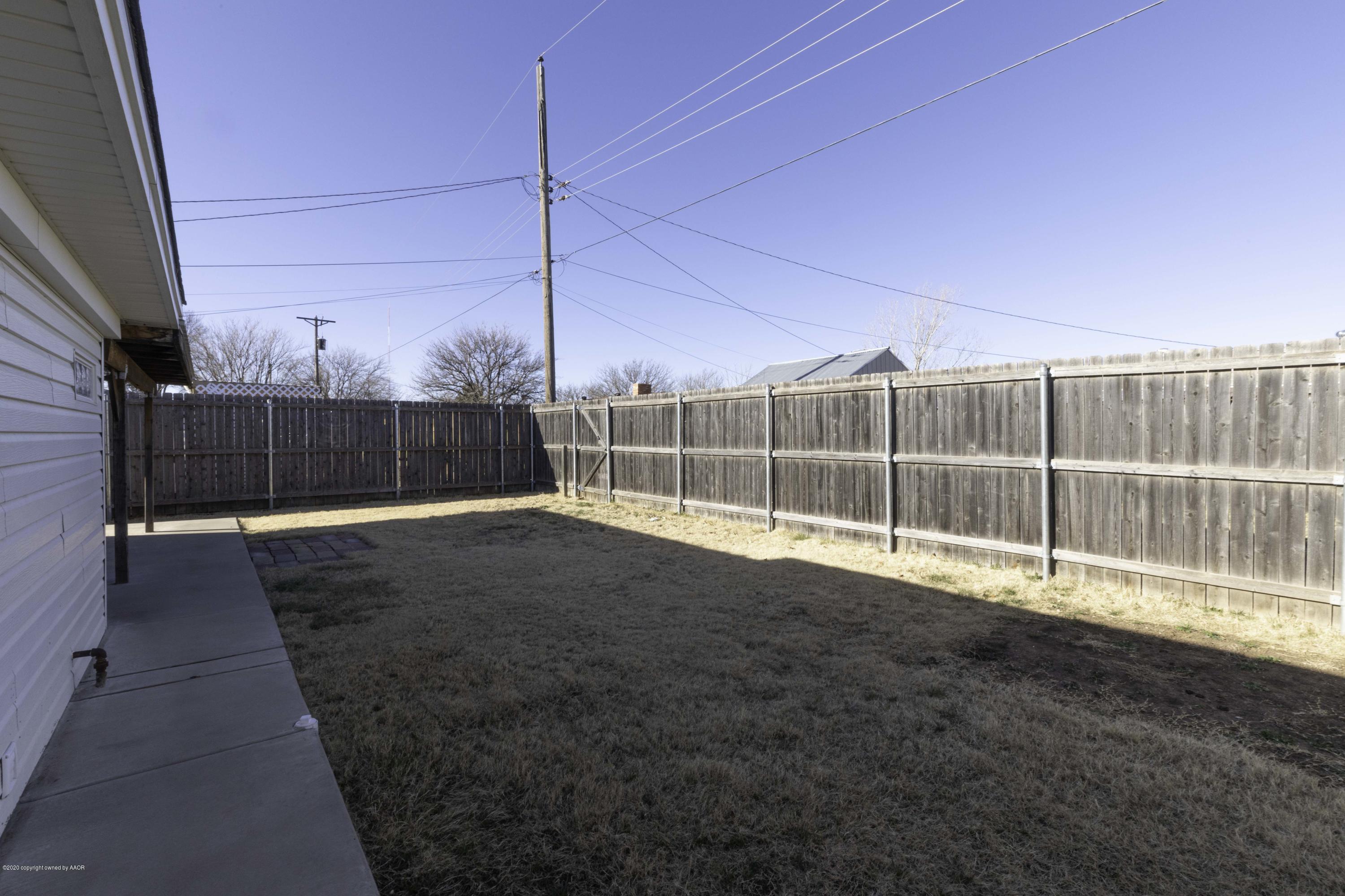 5124 Royce Drive Amarillo, TX 79110 - Photo 38 of 40 BACKYARD