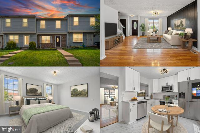 a view of a living room and a livingroom with furniture