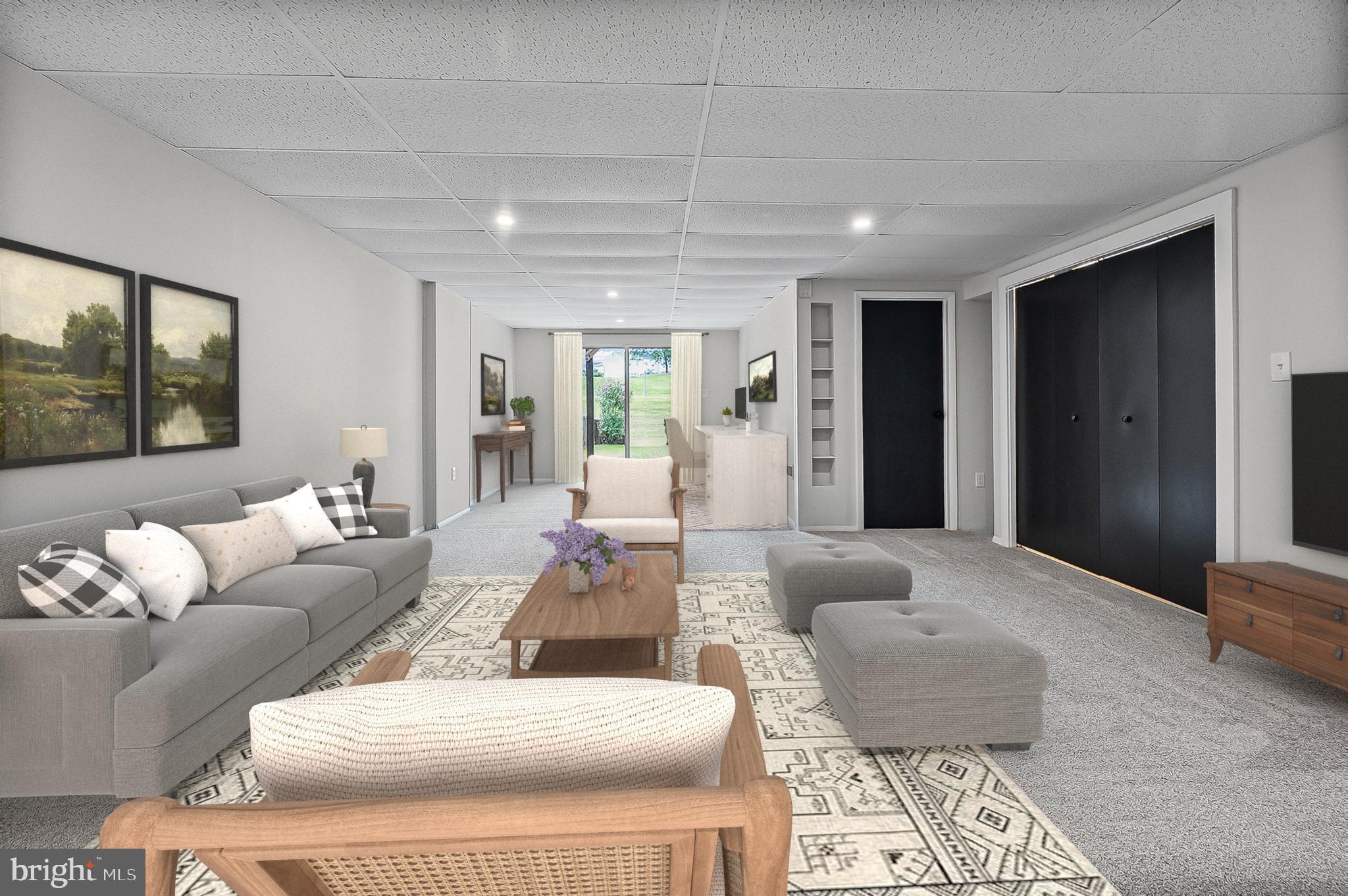 909 Olive Branch Court Edgewood, MD 21040 - Photo 3 of 36 a living room with furniture and a couch