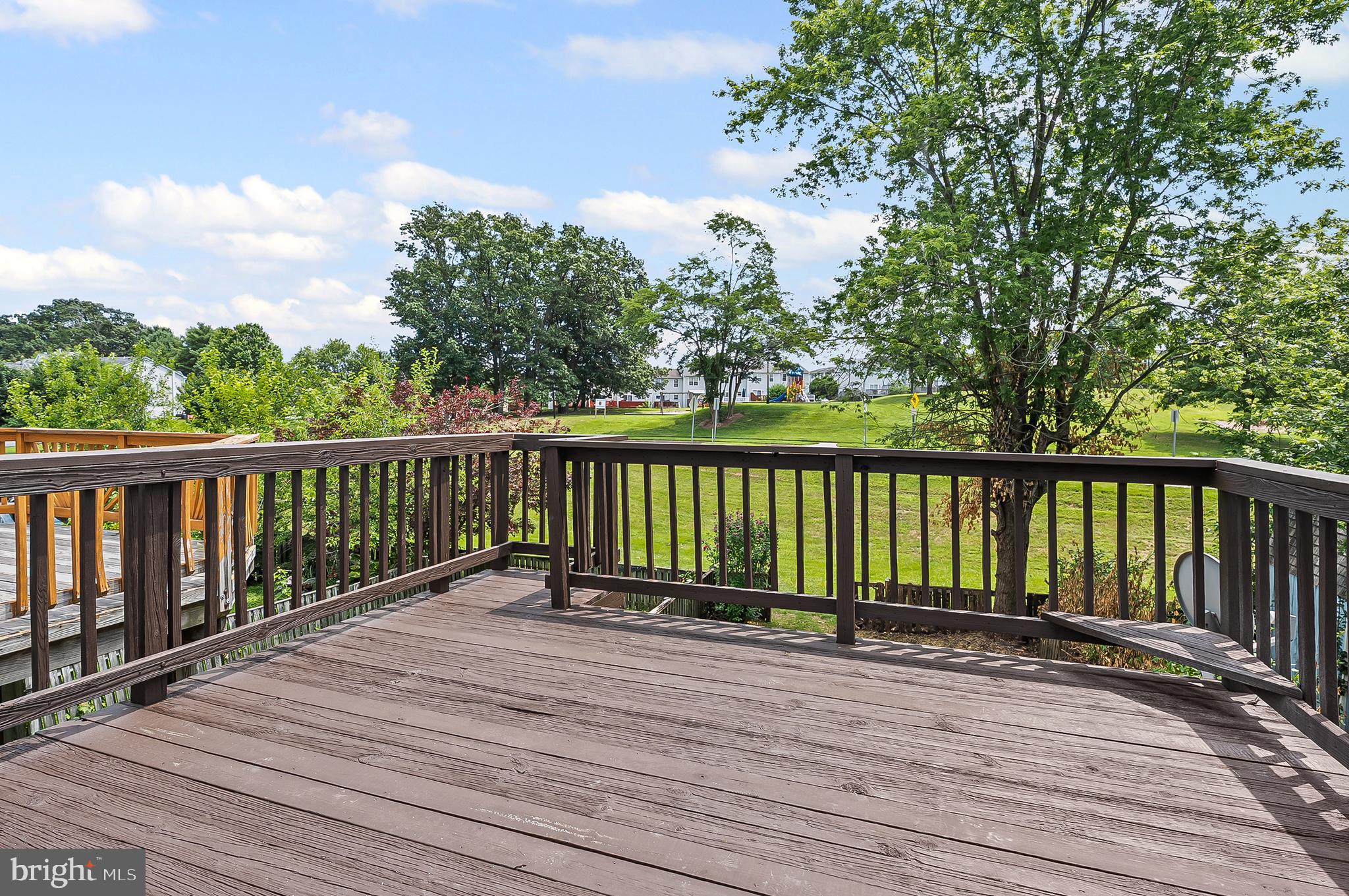 909 Olive Branch Court Edgewood, MD 21040 - Photo 33 of 36 a view of a wooden deck