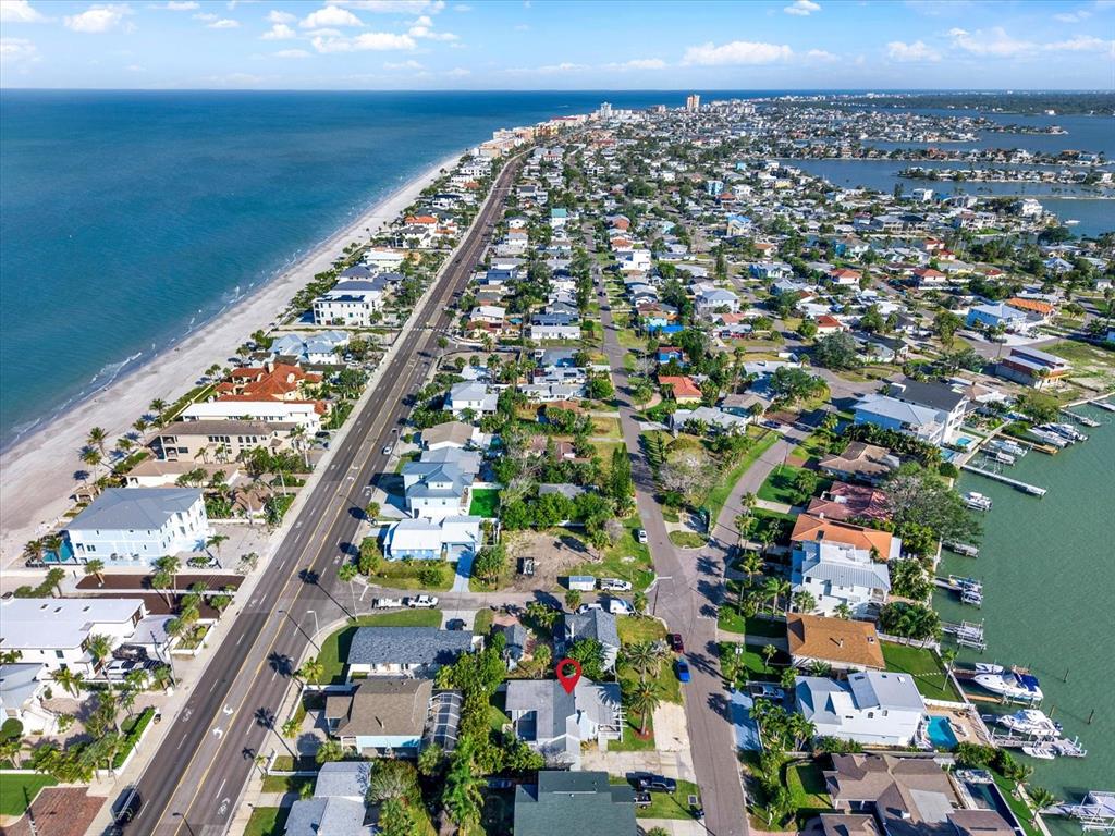 15656 1st Street East Redington Beach, FL 33708 - Photo 28 of 32 an aerial view of a city