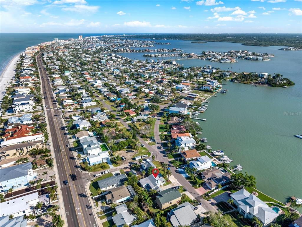 15656 1st Street East Redington Beach, FL 33708 - Photo 29 of 32 an aerial view of a city