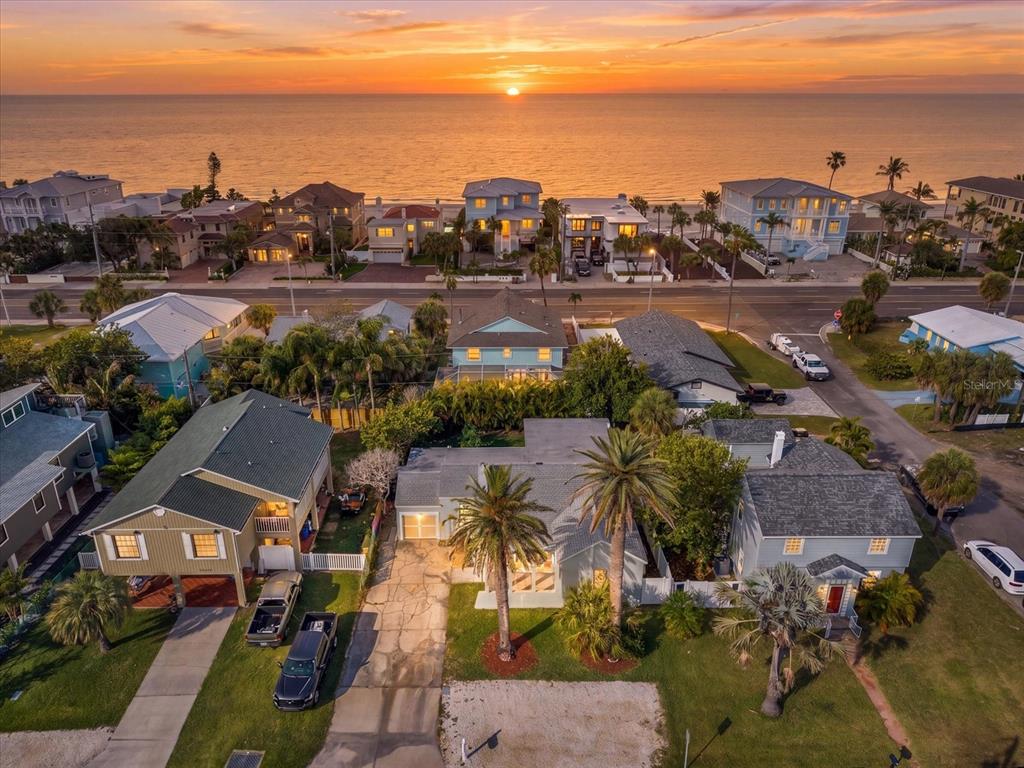 15656 1st Street East Redington Beach, FL 33708 - Photo 31 of 32 an aerial view of a city and ocean view