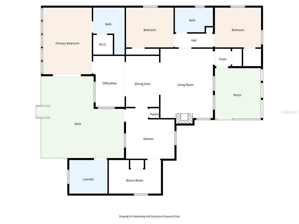 15656 1st Street East Redington Beach, FL 33708 - Photo 32 of 32 a picture of floor plan