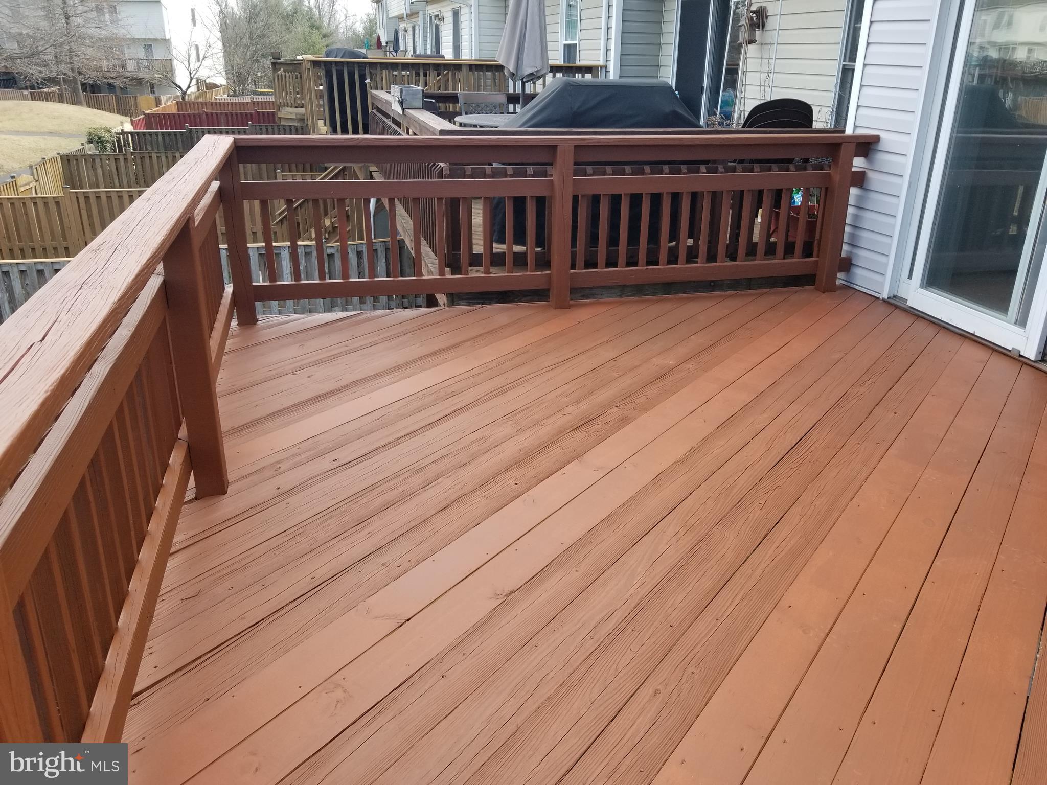 2491 Warm Spring Way Odenton, MD 21113 - Photo 26 of 29 Newly stained deck