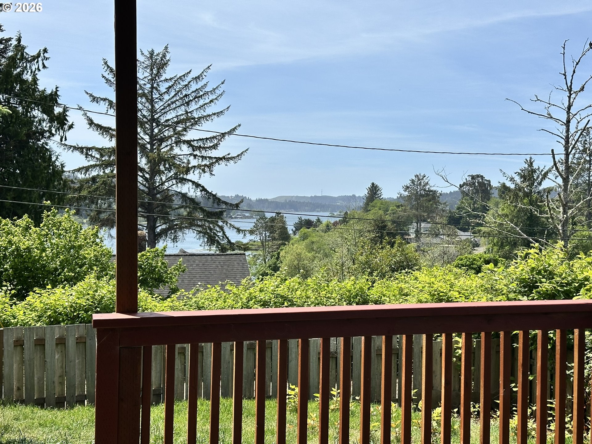 4821 Northeast 50th Street Neotsu, OR 97364 - Photo 17 of 19 a balcony with street view
