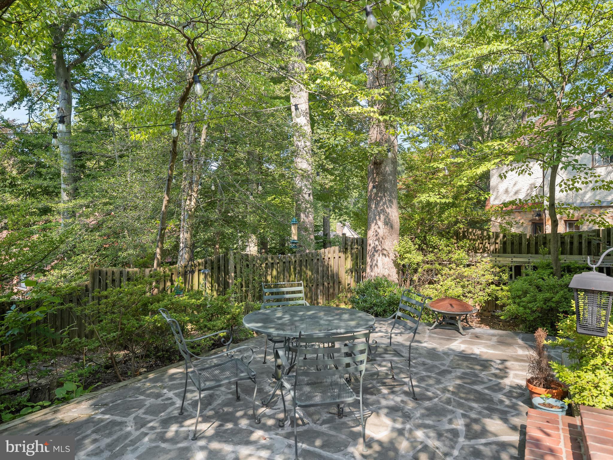 6310 Poe Road Bethesda, MD 20817 - Photo 18 of 46 Private, Shaded Stone Patio