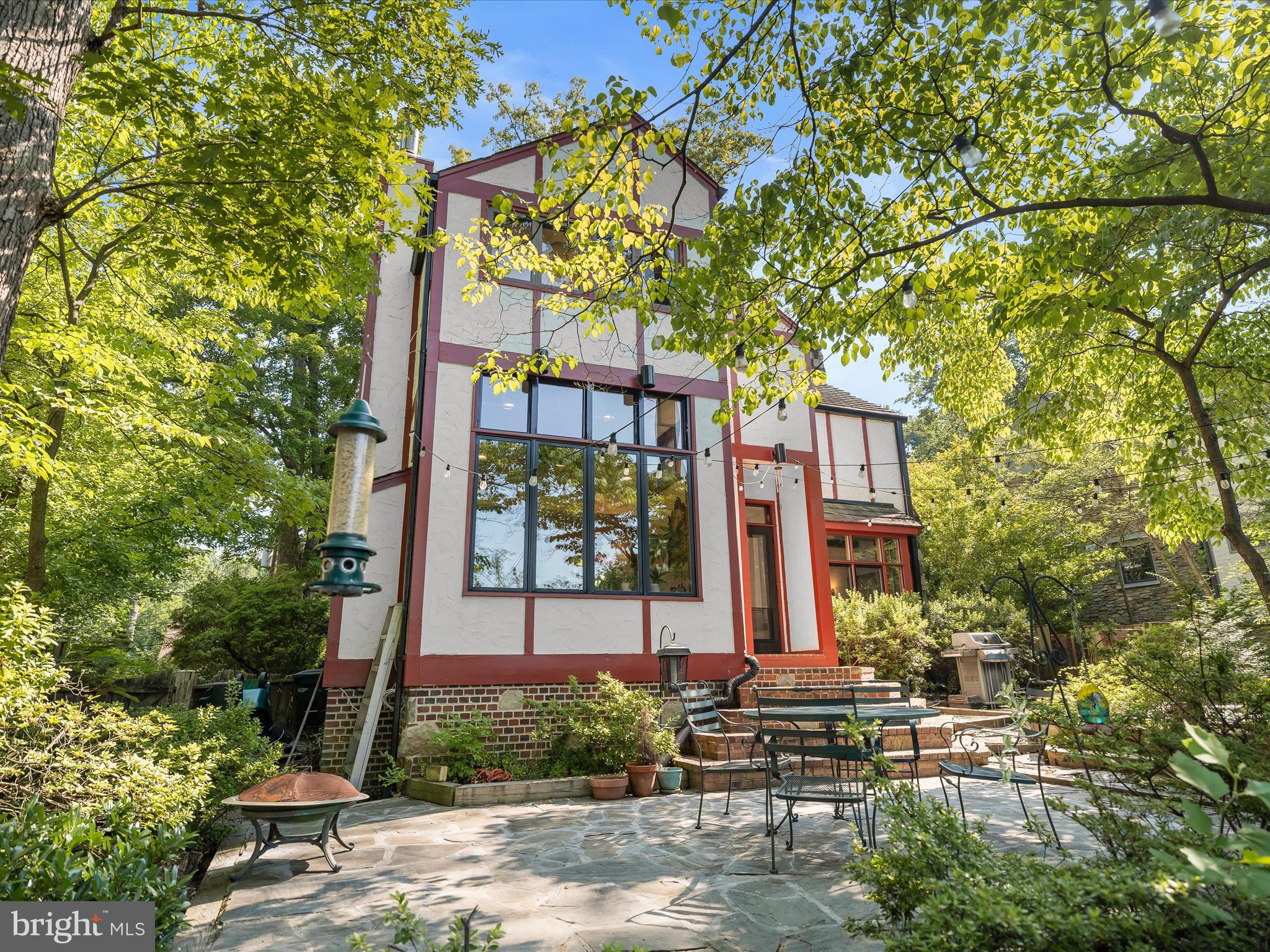 6310 Poe Road Bethesda, MD 20817 - Photo 22 of 46 Rear view of home