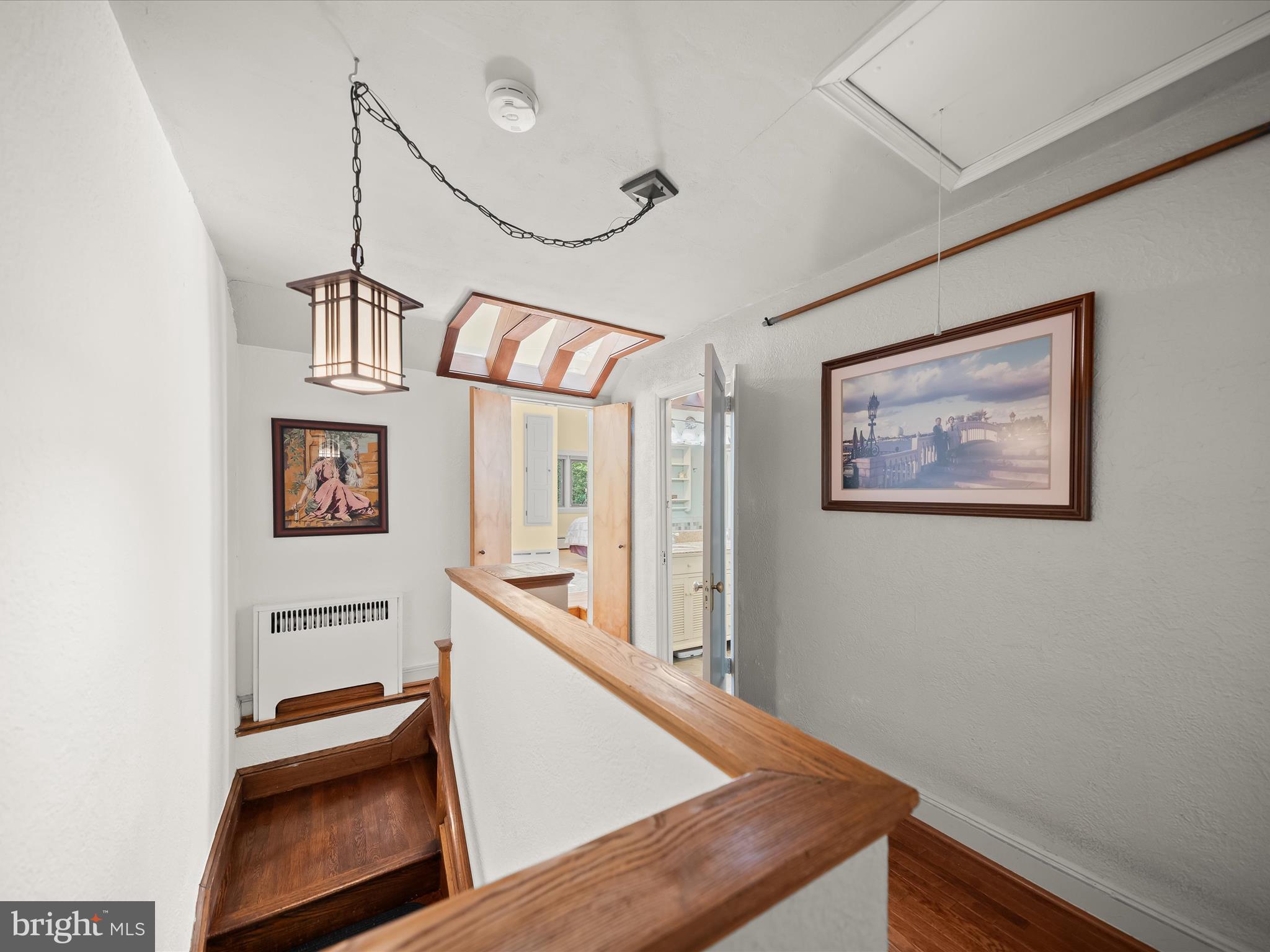 6310 Poe Road Bethesda, MD 20817 - Photo 37 of 46 Upstairs hallway w/hardwood floors